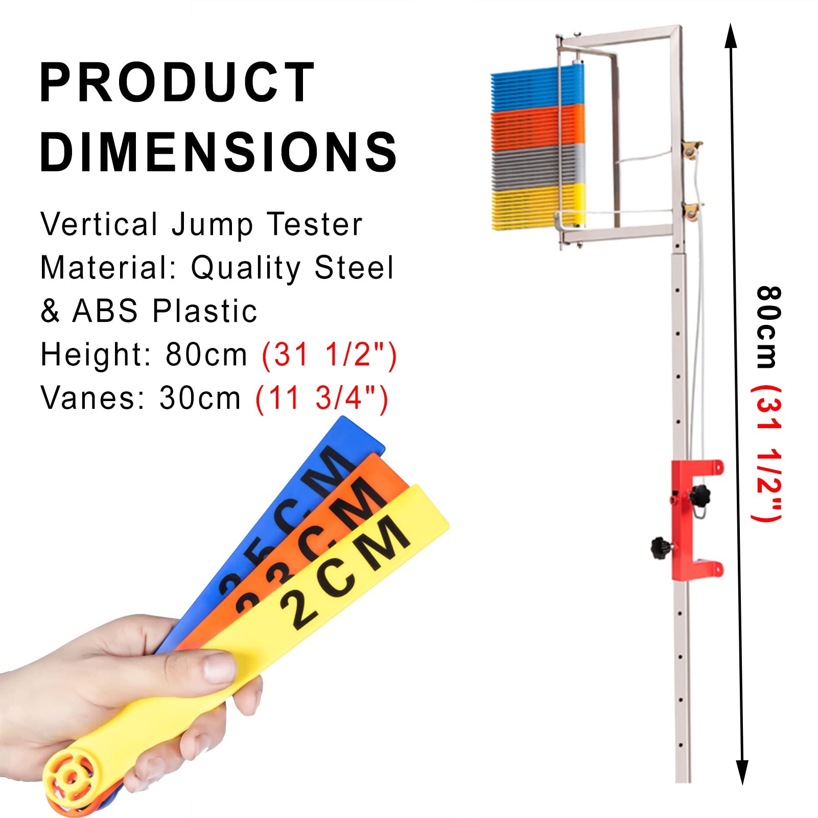 Amazon.com: ROYUMI Wall Mounted Vertical Jump Training Scale Amazon.com: ROYUMI Wall Mounted Vertical Jump Training Scale